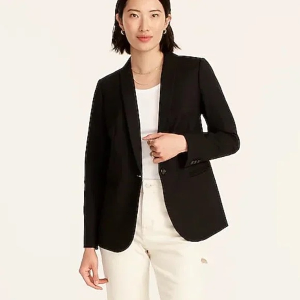 J. Crew NWT Classic Black Blazer